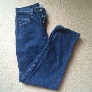 Lucky Brand Women’s Relaxed Fit Button Fly Jeans